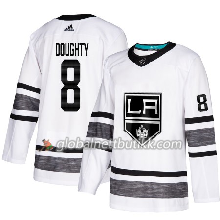 Los Angeles Kings Hockeydrakt Drew Doughty 8 Hvit 2019 NHL All-Star Adidas Authentic - Herre